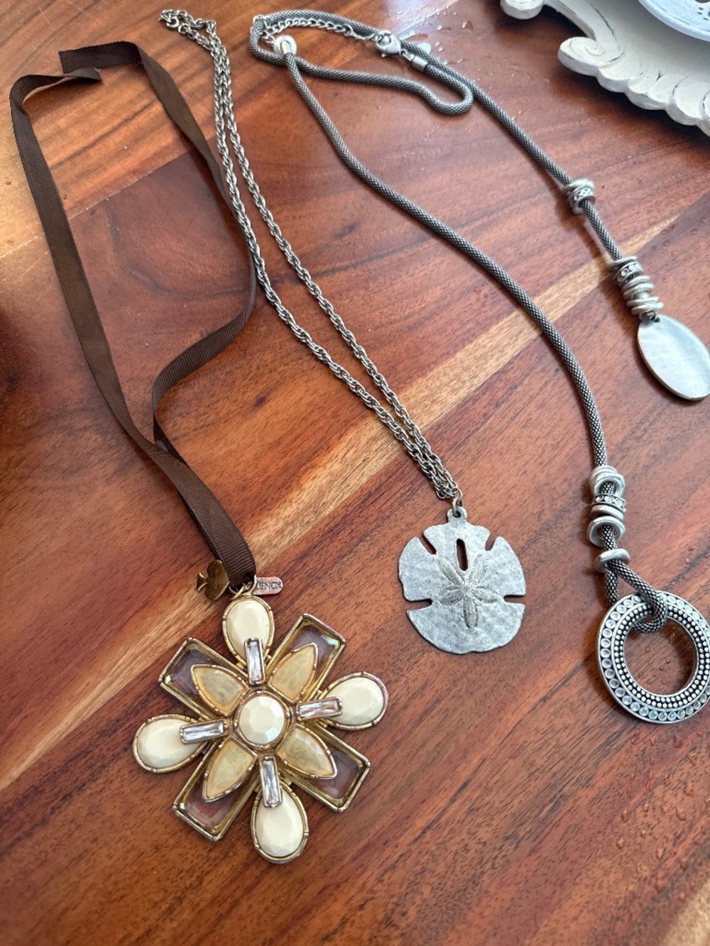 Kate spade necklace and 2 other necklace bundle